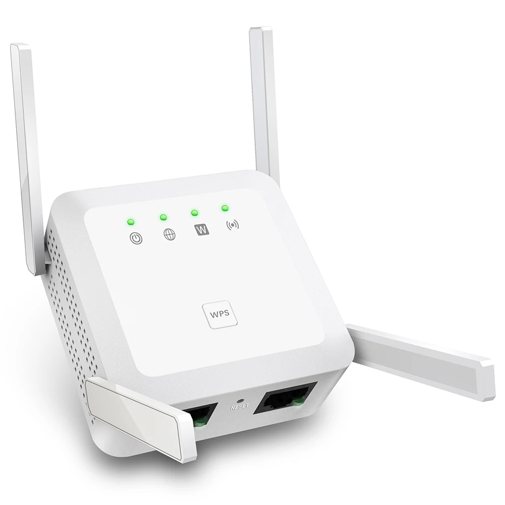 1200Mpbs Indoor Booster Network Digital Wifi Repeater Extender 4G Signal Long Range Wifi Signal 2G 3G 4G Wireless Wifi Repeater