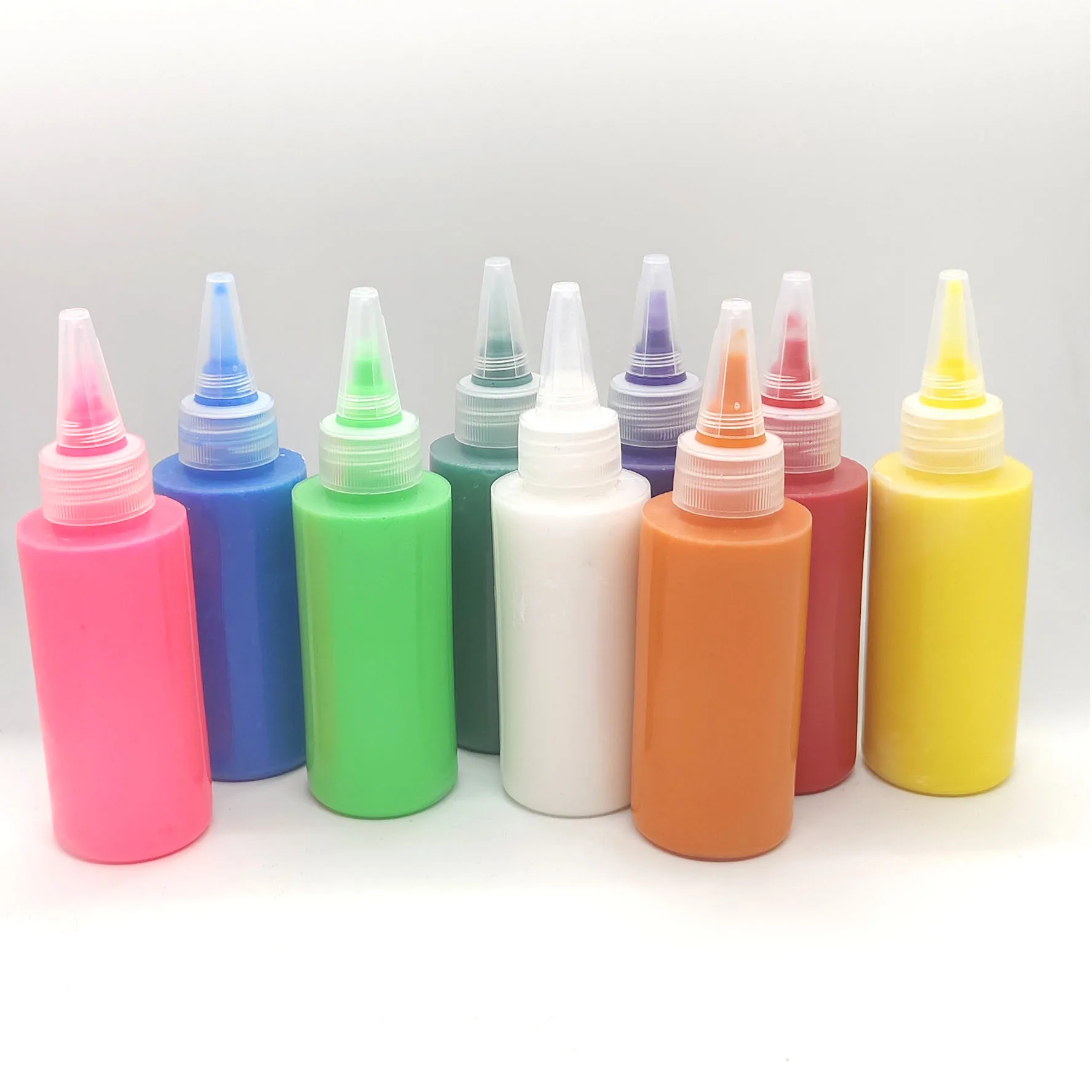 EN71/ASTM Non-toxic Multiple Colors Liquid Clay Model Magic Polymer Clay Use As Grout for Clay Mosaics Mixed Media Materials