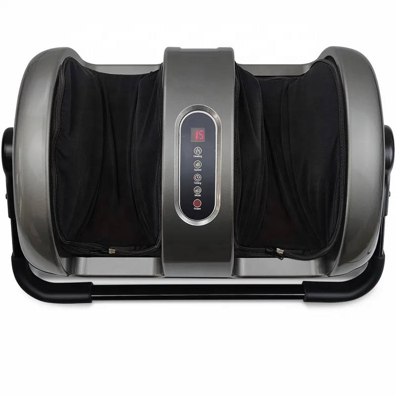 2022 New Vibration Electric Shiatsu Foot Massager reflexology Electric leg massage Machine AS-8802ST LED panel