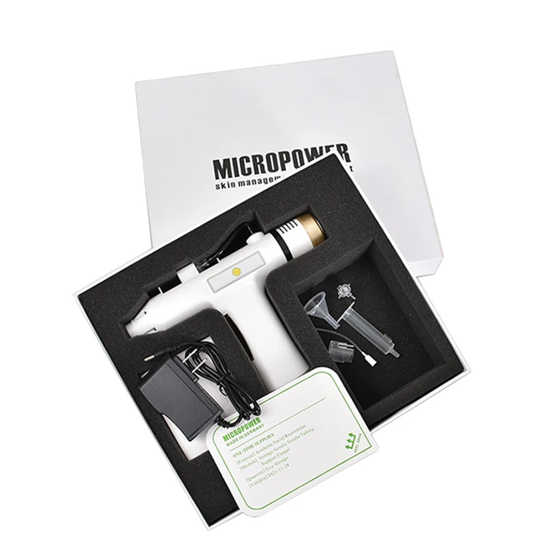 Microbeats derma gun Сыворотка для роста волос мезотерапия вода