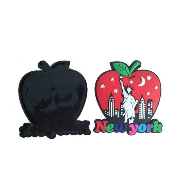Souvenir Gifts New York Soft PVC Fridge Magnet