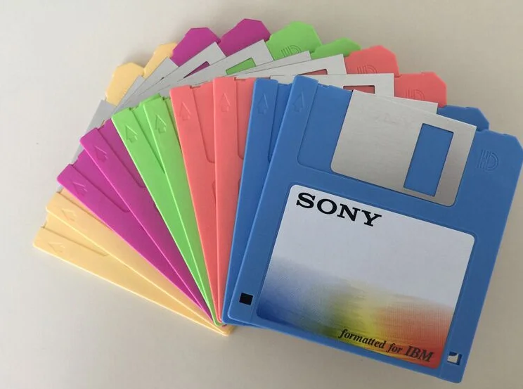 
Low-density floppy disk brand new 720K 2DD 3.5-inch embroidery plate computer gong 