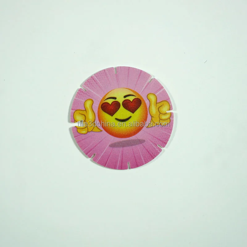 Custom Size Plastic Tazos Custom PP Tazo Lenticular Printing Game Card