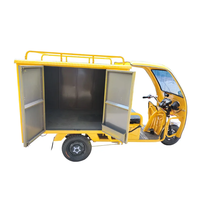 Tricycle High Quality Closed Express Tricycle For Adults Electric And New Asia Auto Rickshaw Price