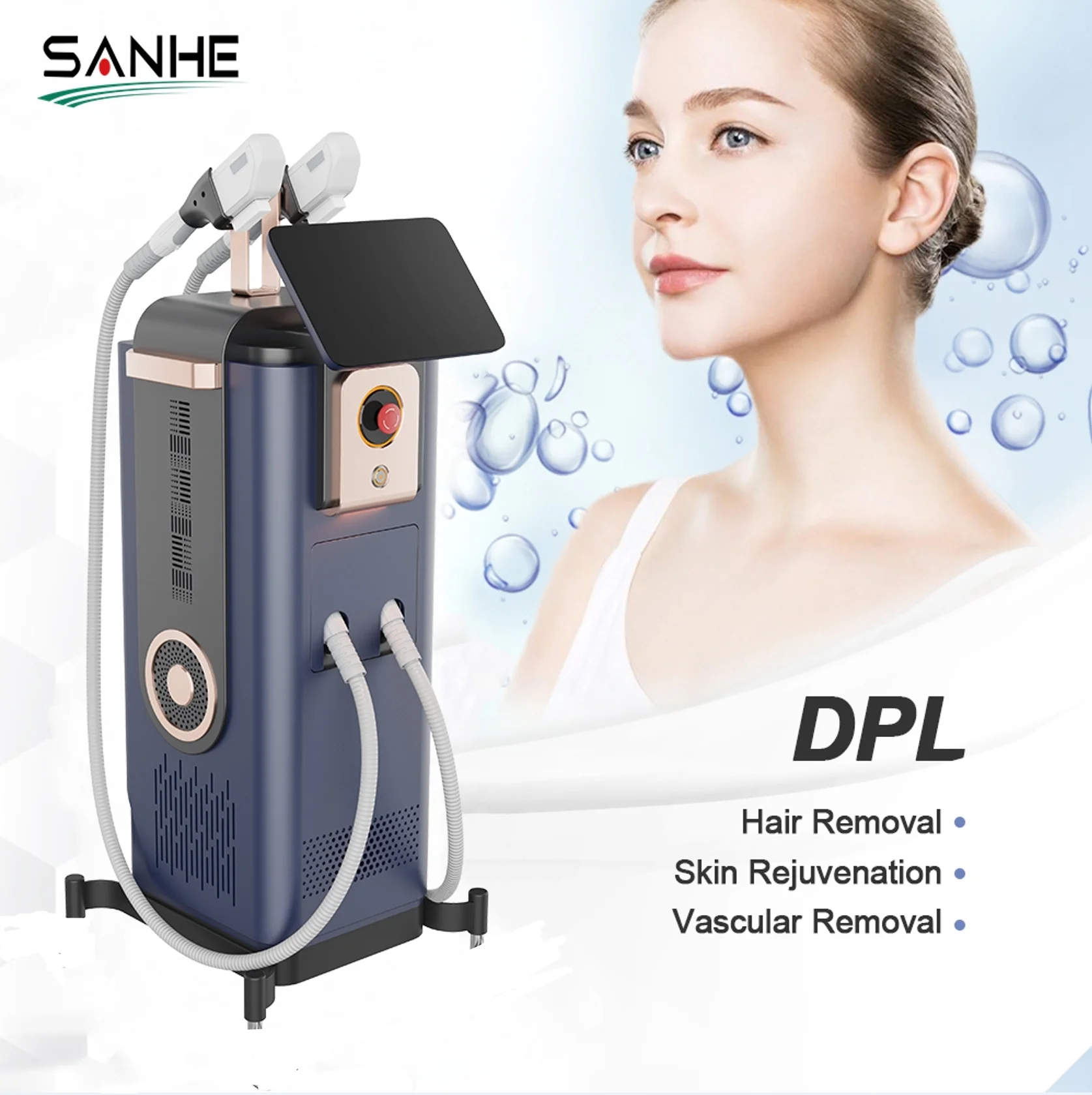 HOT SELLING Multifunctional DPL opt ipl laser permanent hair removal / IPL non-invasive depilation treatment