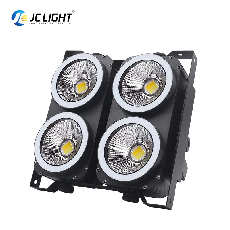 4 глаза аудитории Dmx512 светодиодный Cob Blinder свет 4*100 Вт холодный белый теплый 2 в 1 светодиодные пиковые шоры