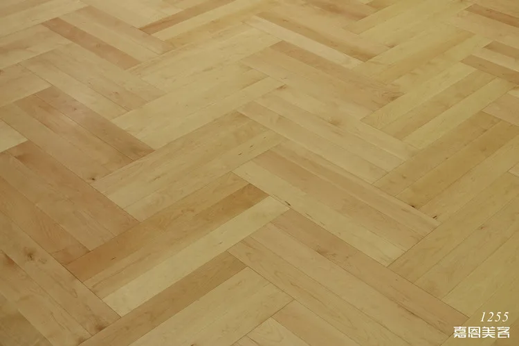 2020 Jaenmaken Nature Maple Wood Engineered Hardwood Flooring Herringbone Parquet Floor
