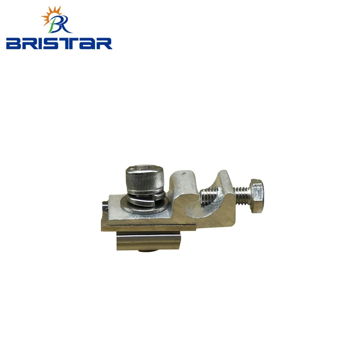 BRISTAR Aluminum solar grounding lug ballasted solar roof mount for solar panel mounting