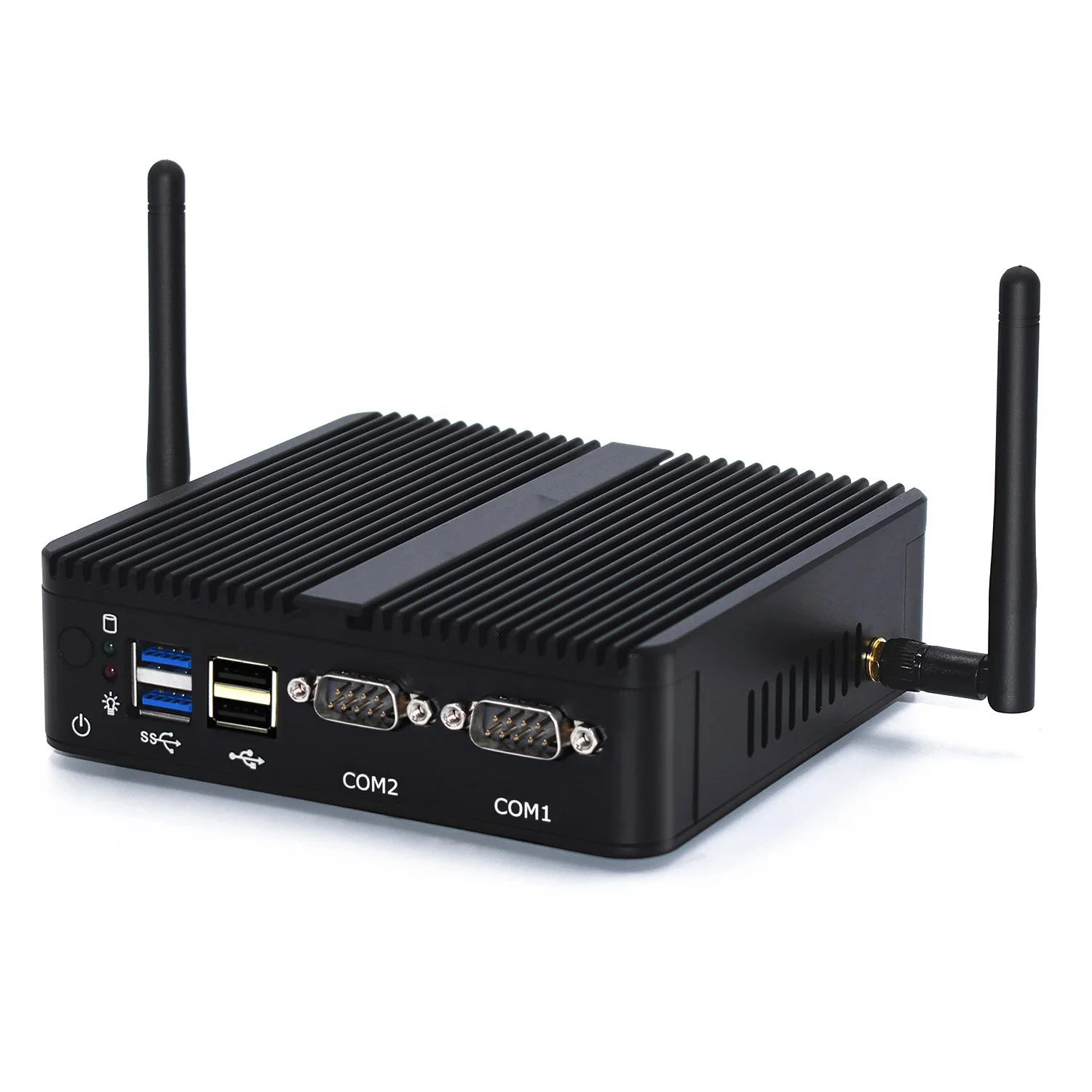 Quad Core Cele ron J4125 J4105 HD MI VGA Dual Display Fanless Computer HTPC Nettop Win IOT AES-NI Industrial Mini Desktop PC