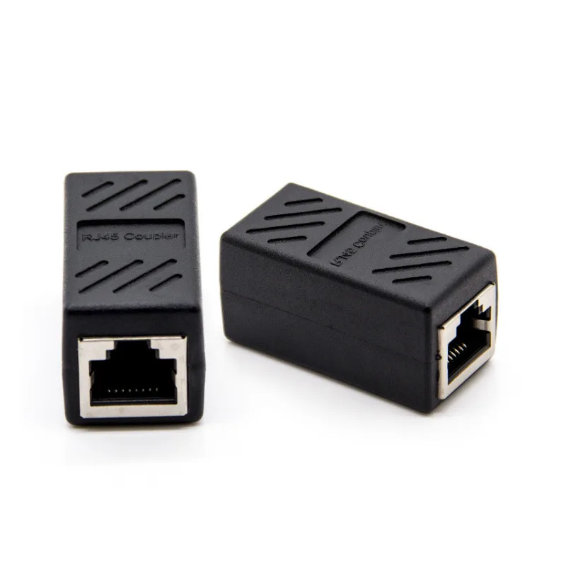 Rj45 8p8c Female To Female Network Lan Connector Adapter Coupler Extender Rj45 Ethernet Cable Extension Converter