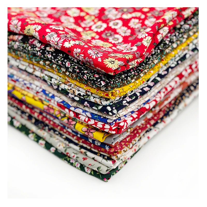 100% spun rayon challis printed custom viscose fiber woven premium viscose modal fabric