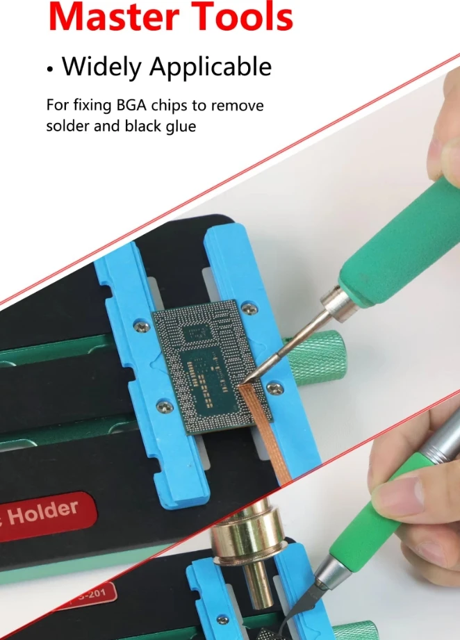 Universal Logic Board Test Tool for Macbook Phone Tablet PCB CHIP Fixture BGA Rework Fixing Clamp Welding & Soldering Supplies