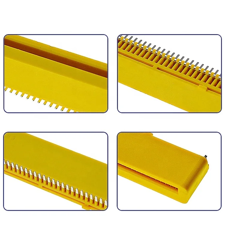 BBC Micro Bit Connector PCB 12 to 72 Leads 1.27mm Right Angel SMT SMD Type Edge Card Connector