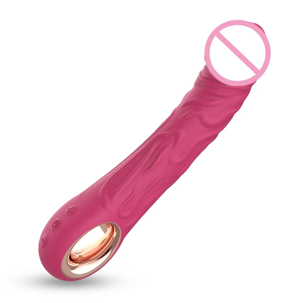Wholesale Best-Selling New Electric Silicone Dildos Vibrating Heating Female Penis Female Sex Big Dildo Vibrator for Women