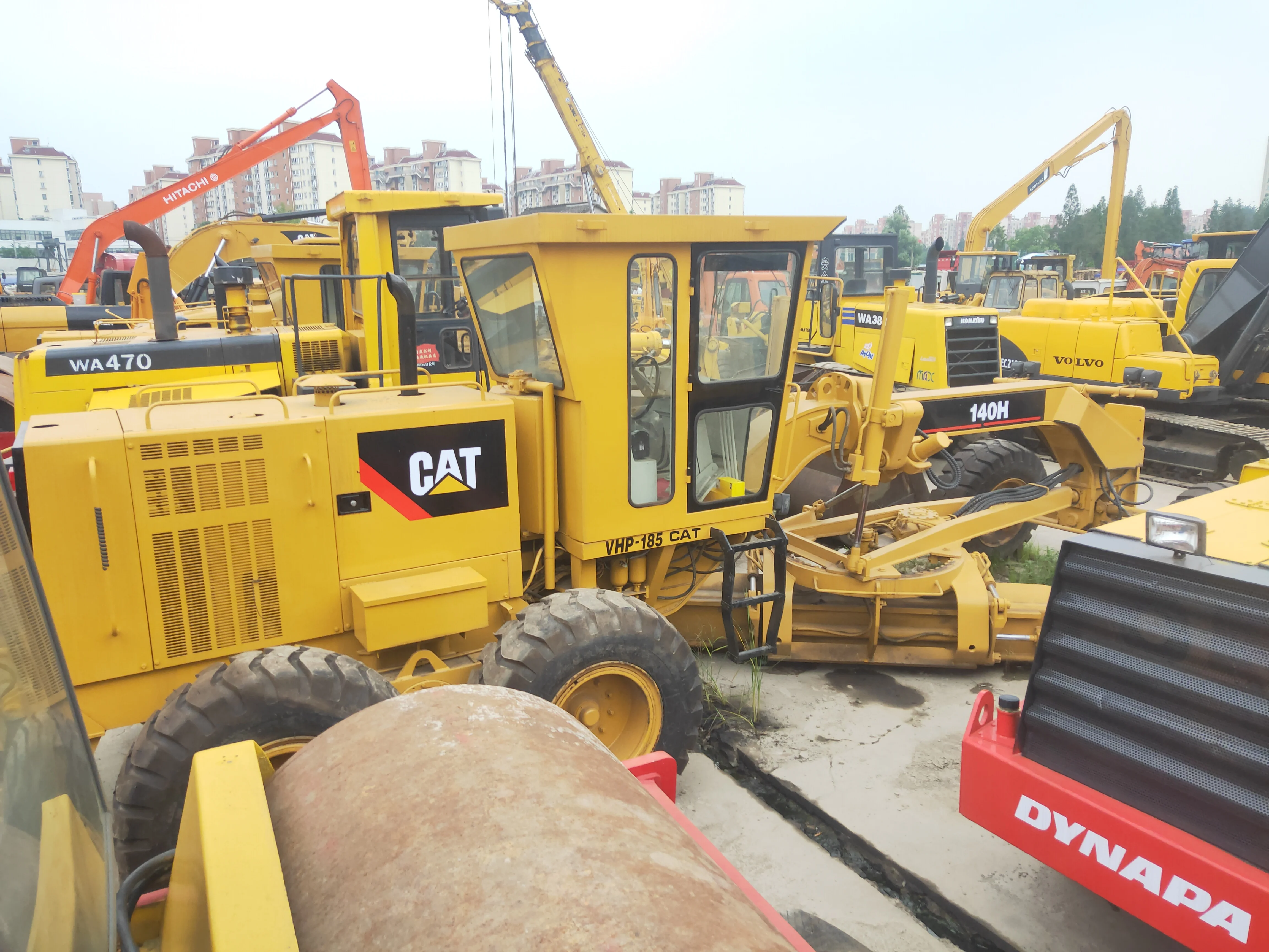 original Caterpillar paver Good Condition Road Grading Blading Machine Used Cat 140H Motor Grader Construction Machinery