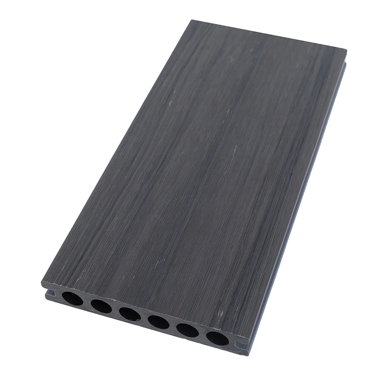 3D embossed wood grain outdoor decking waterproof sunproof exterior wood composite flooring eco wood building materials