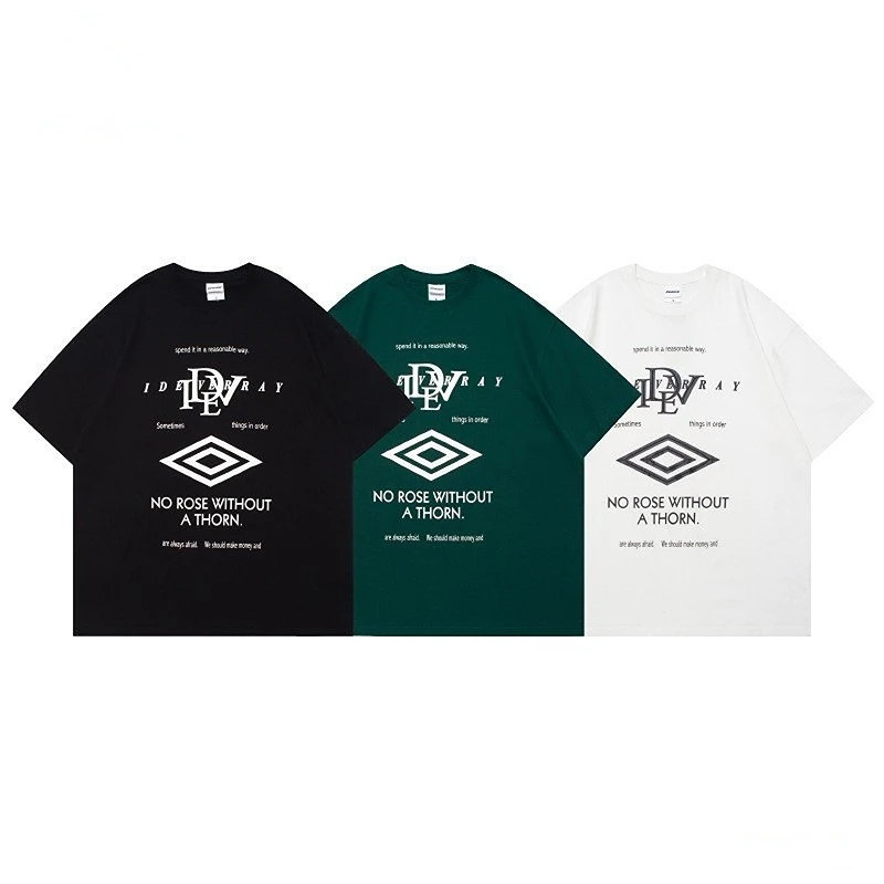 Nadanbao Manufacture Hip Hop Graphic Printed T shirt Silk Screen Printing T shirt Garment Design Street Wear T shirts