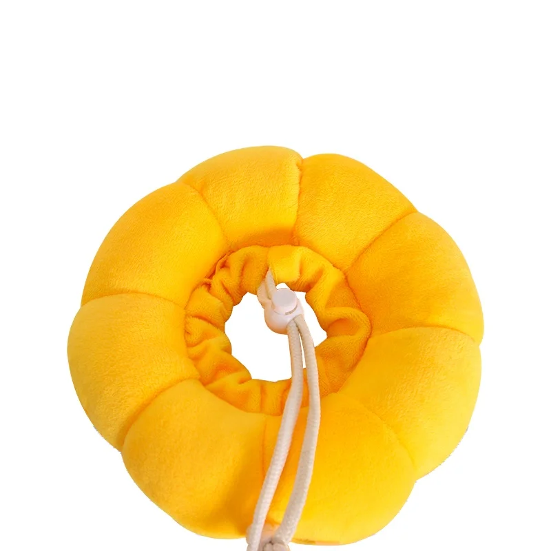 Cotton filled sunflower Elizabethan circle cat anti-lick anti-bite collar pet supplies and