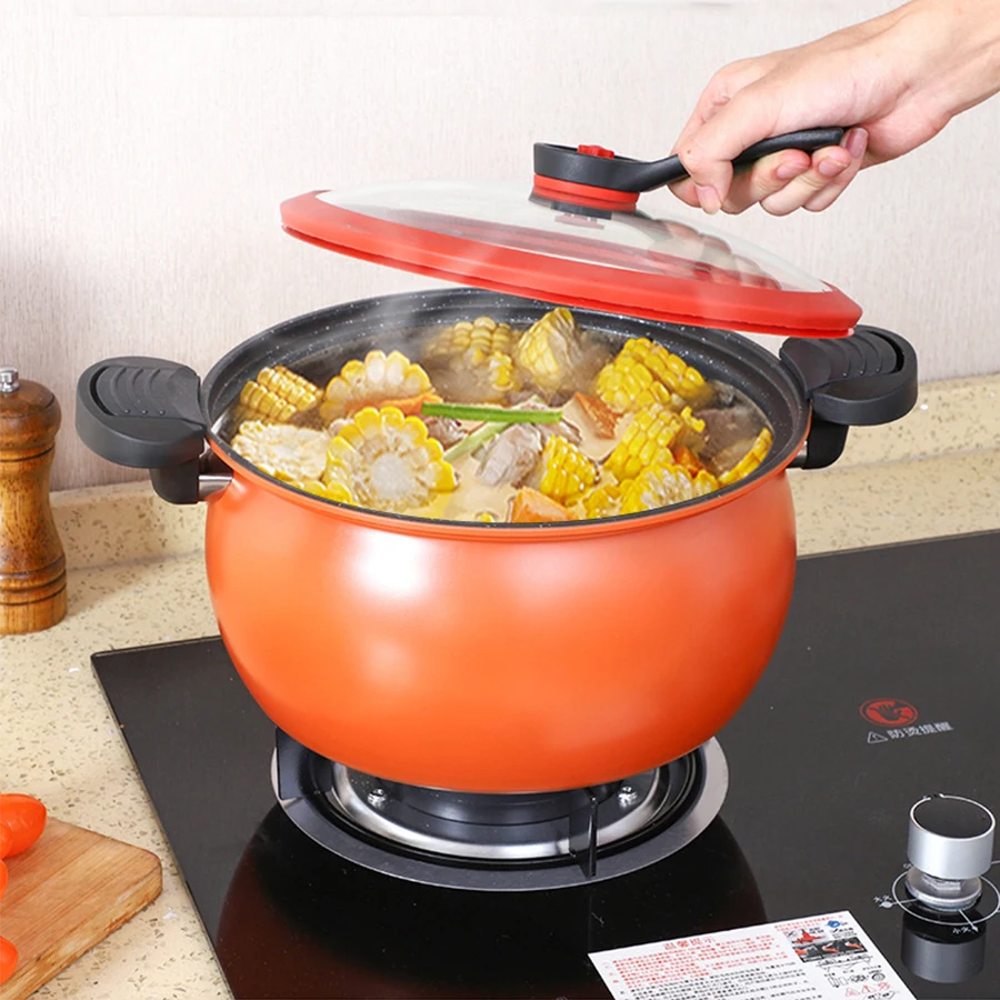 Китайский профессиональный продукт уникальные безопасные стеклянные крышки сверхпрочные сковороды с антипригарным покрытием мясные скороварки для кухни