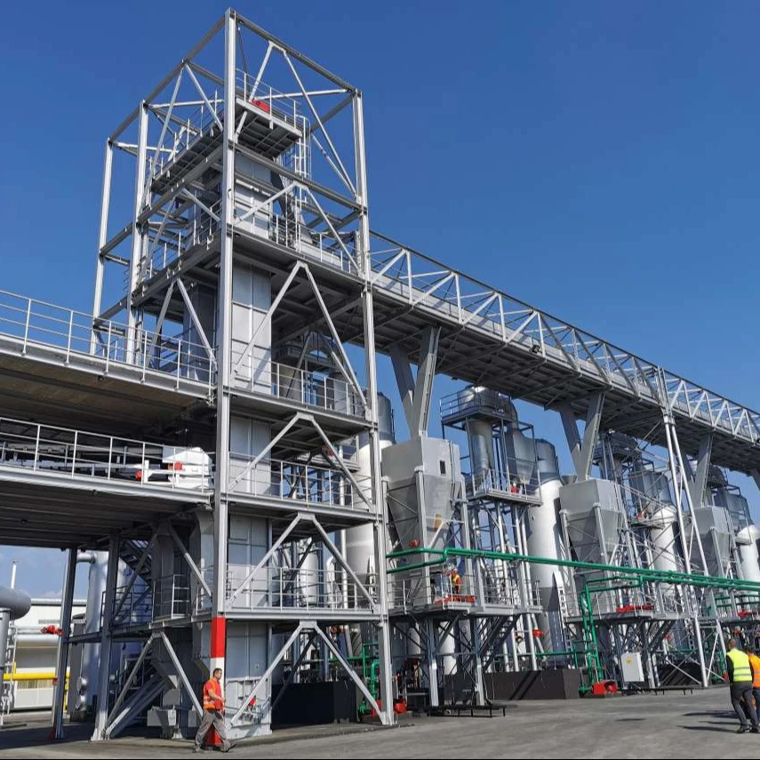 large biomass generator fluidized-bed gasifier power plant/rice husk/coal/wood waste gasification power generation