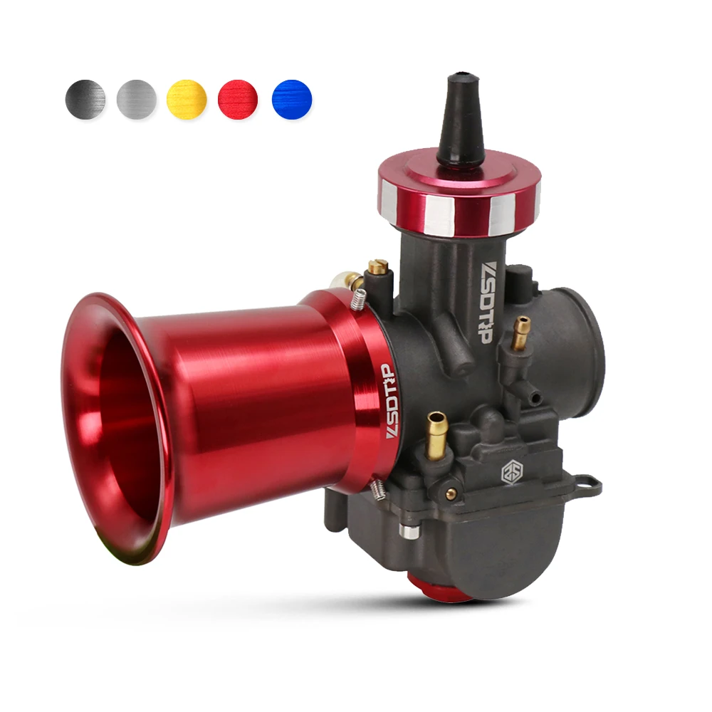 Мотоциклетная топливная система ZSDTRP 50 мм мотоциклетный карбюратор воздушный фильтр чашка ветровой стакан гудок 45