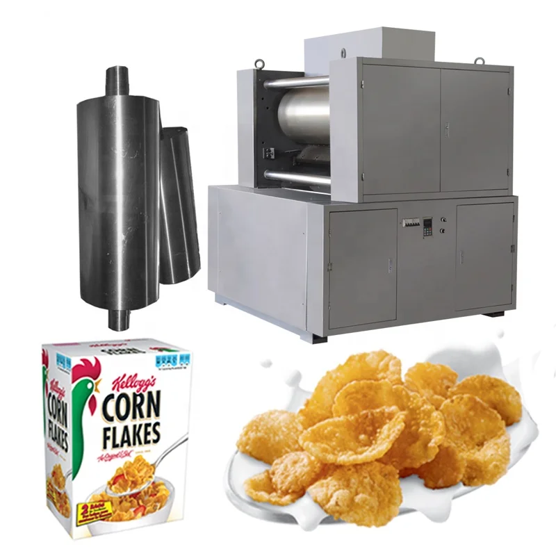 Breakfast Cereal  Corn Flakes Manufacturing Machine Production Line