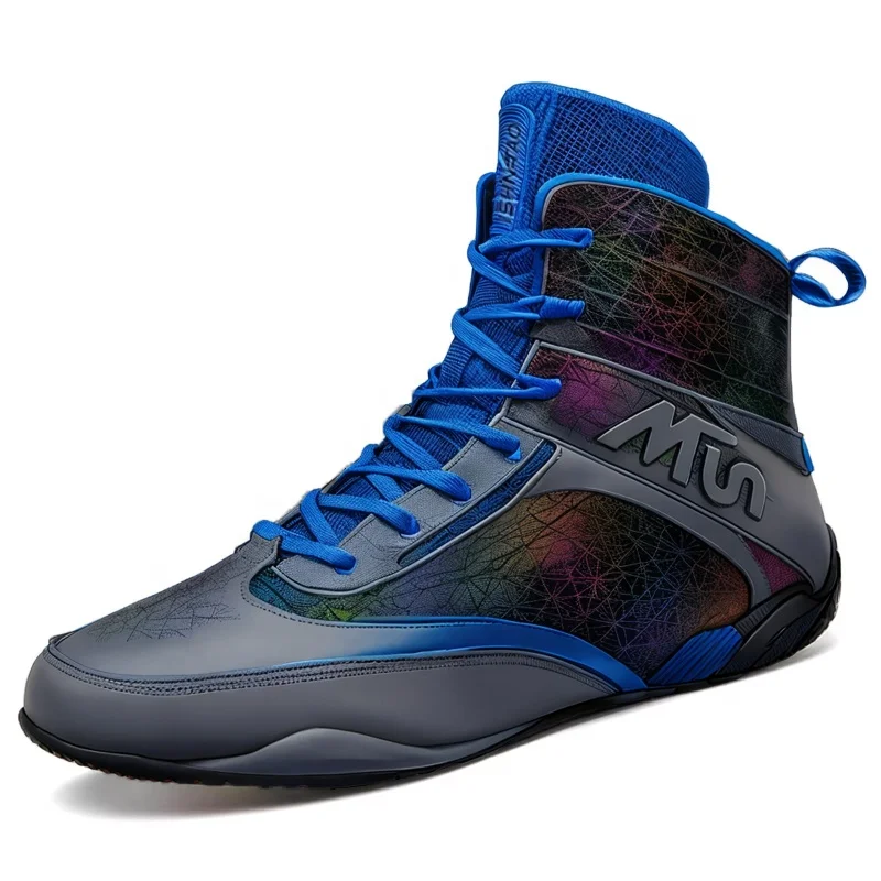 Top-level Custom Logo Nonslip Breathable Gym Weightlifting Shoes for Intense Bodybuilding and Squat Training