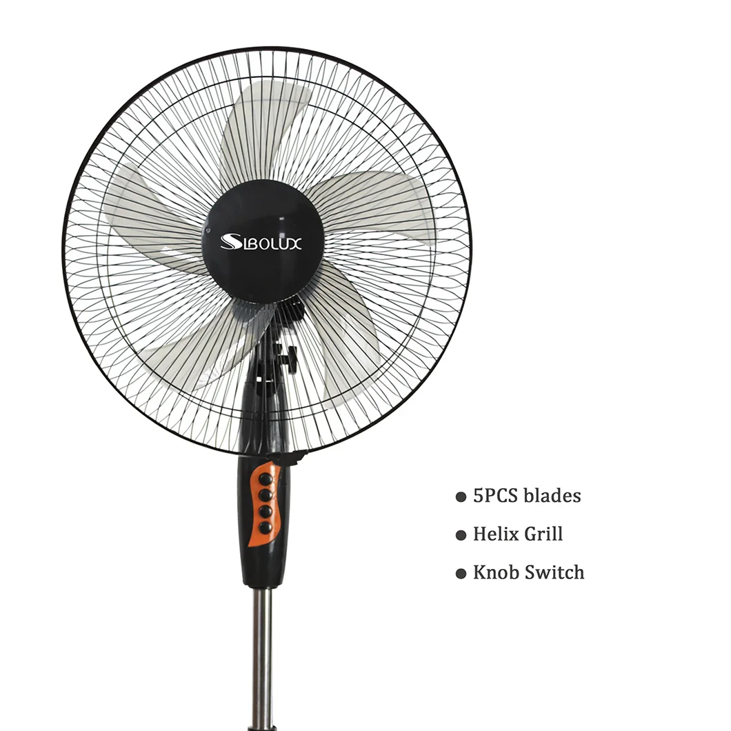 Factory Direct Sales Good Quality Cheapest Standing Fan 5PCS Plastic Blades Ventilateur Hot Sale Home & Office Electric Fan