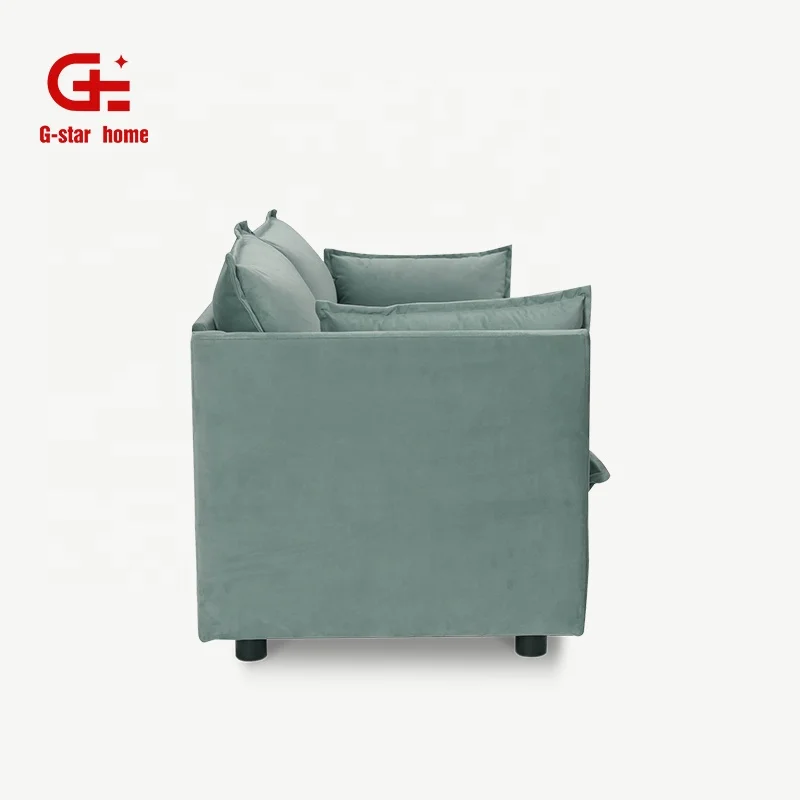 Оптовая продажа современный дизайн тканевые диваны Loveseats роскошный диван для гостиной мебель