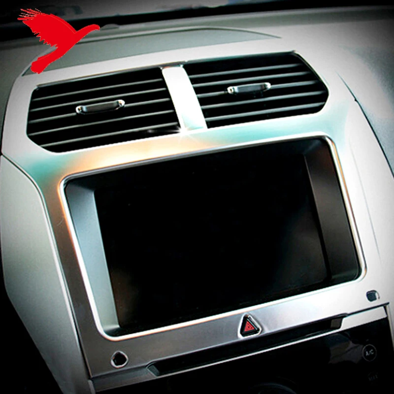 Dashboard Navigating Instrument GPS Frame Cover Trim For Ford Explorer 2011-2019