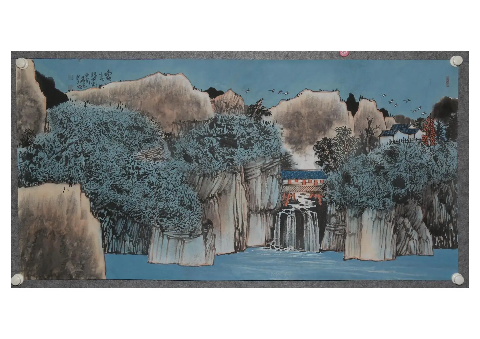 Chinese painting, living room, bedroom decorations  picture frames can be mounted on walls