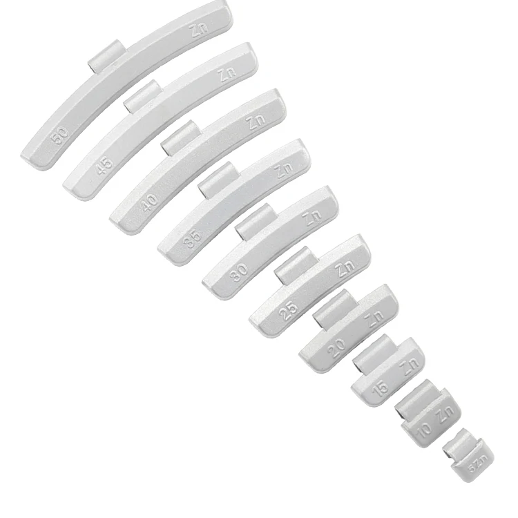 Reecheng Lead Free TZA 20g Rim Truck Tire Zinc Clip on Balance Wheel Weights
