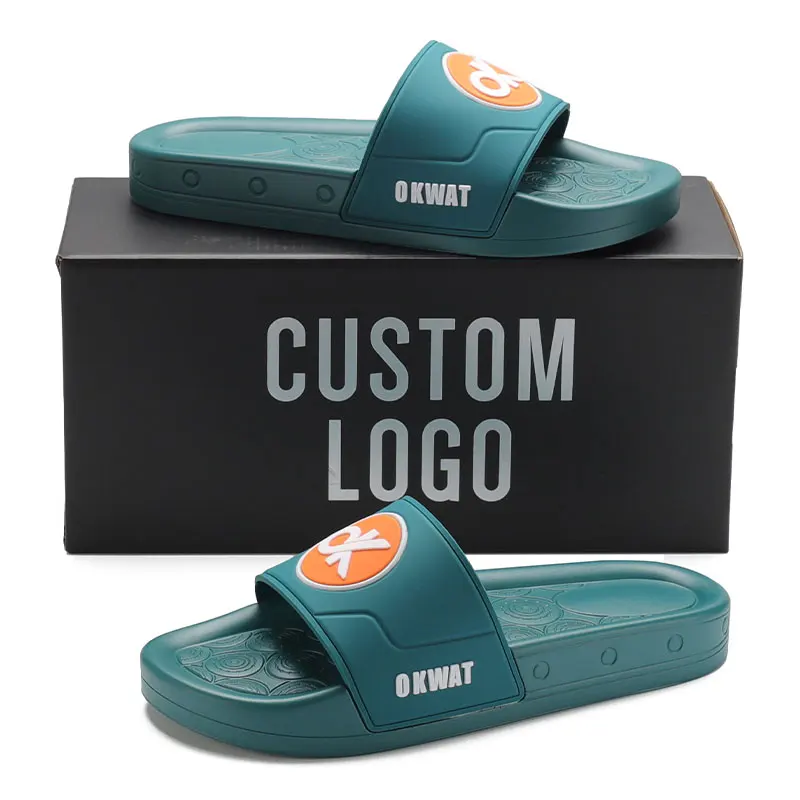 Xsheng New Style Doctor Slippers Oem Pu Sole 3d Custom Slides Manufacturers Breathable  White Slippers Soft Slippers for Men