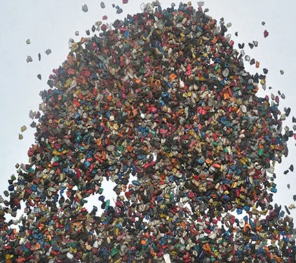 PVC Copper Wire Recycling grinding shred Machine get copper granule and plastic particles