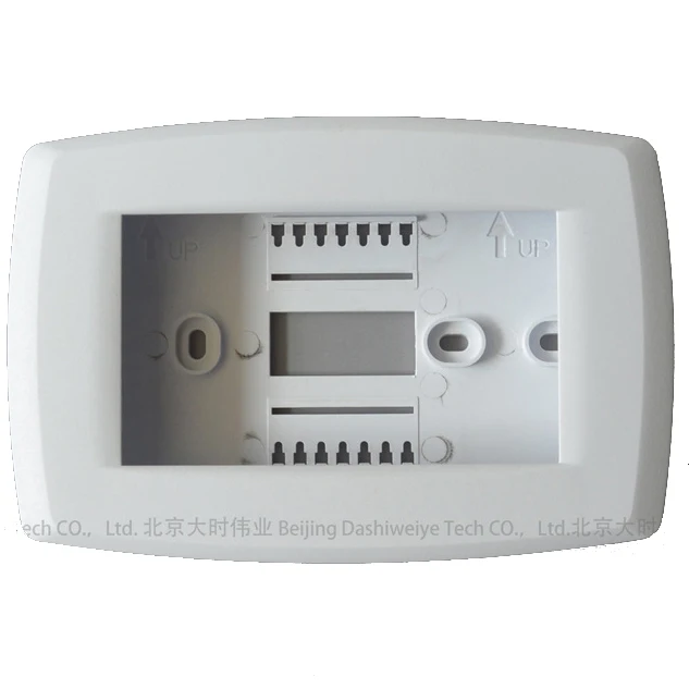 Customizable High Quality Best Price Temperature Humidity Sensor Display Plastic Thermostat Enclosure