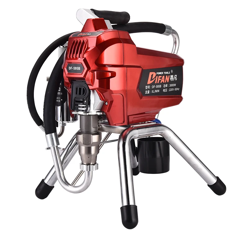 Factory Price Supply High Pressure Portable Airless Paint Sprayer 595