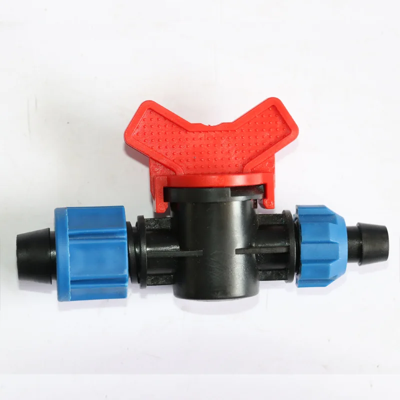 Farm Pipe Connector Plastic Valve Drip Irrigation Mini Valves