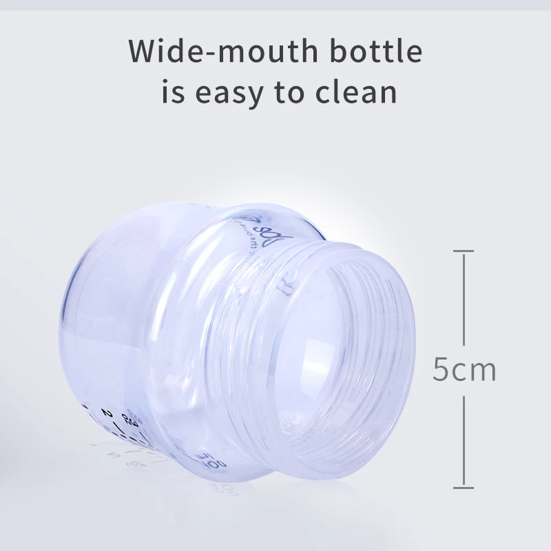 Hot Seller Product Babies Milk Biberon BPA Free Food Grade PP Feeding For Babys 0 or 3 Month Bottle