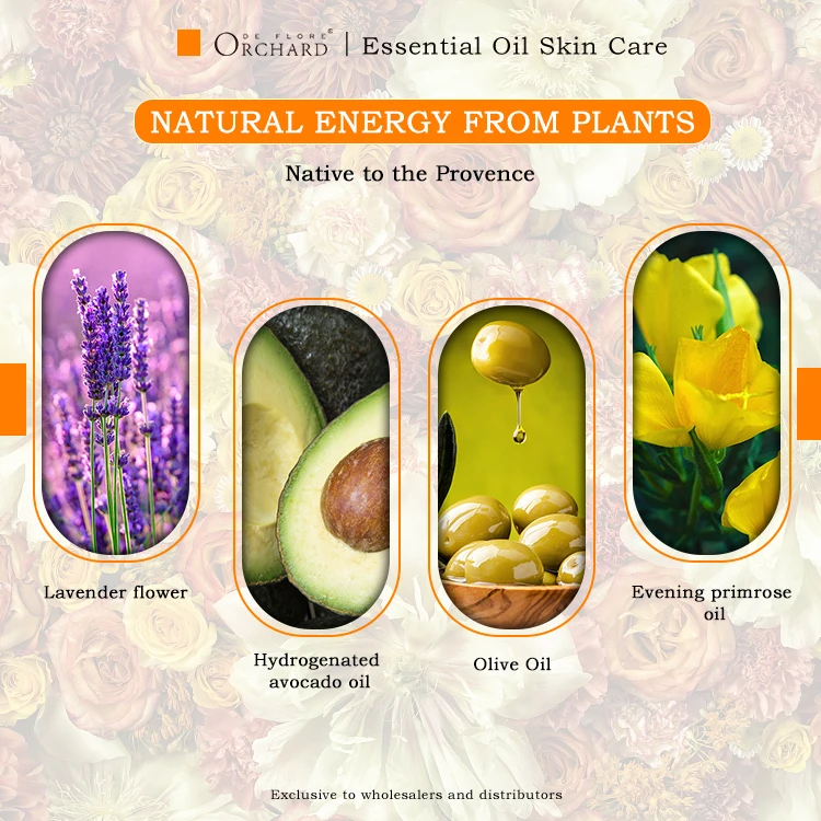 French Orchard 100% pure essential oil wholesale organic mosquito sleep aid repair acne fragrance face skin lavender oil