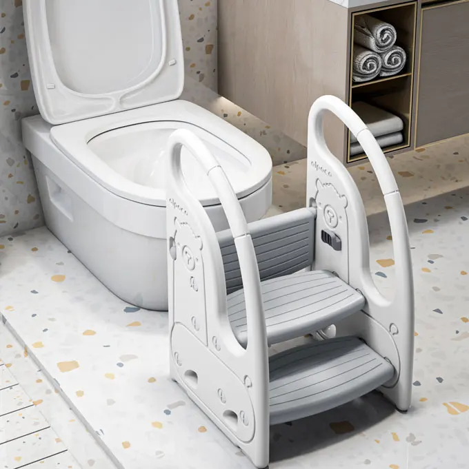 3 in 1 Plastic Toddler Three Step Standing Tower for Bathroom