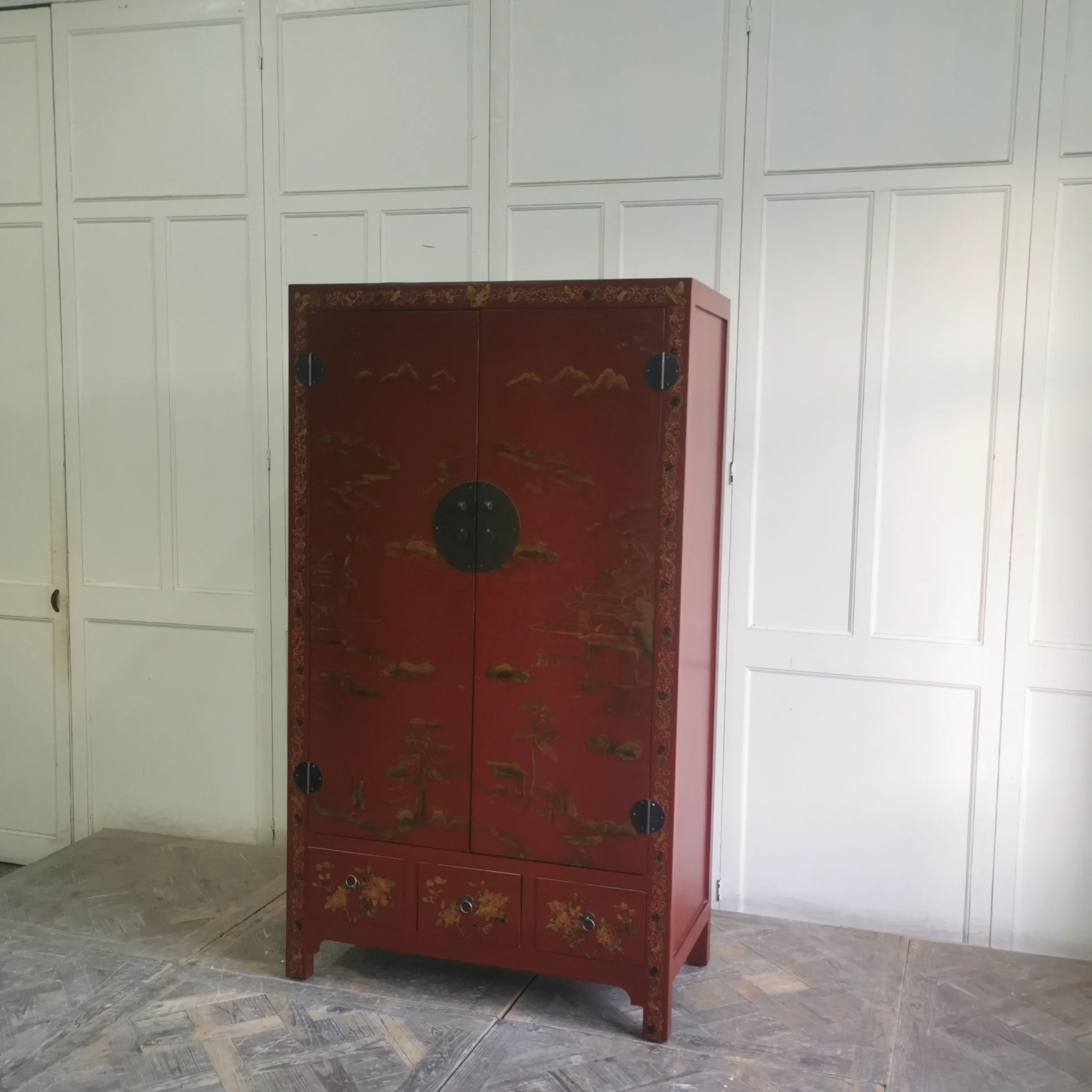 wood painted  chinese antique reproduction furniture