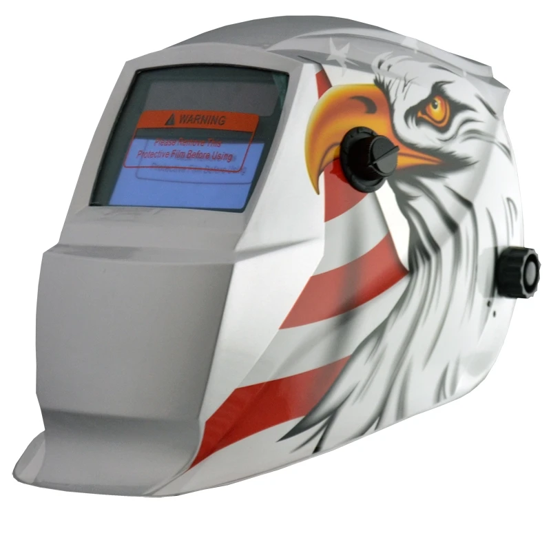 HMT TIG/MIG/MAG/CO2/Plasma welding & Cutting Solar Welding Helmet Variable Dark Shade 5-9/9-13 Viewing Area 93x43mm