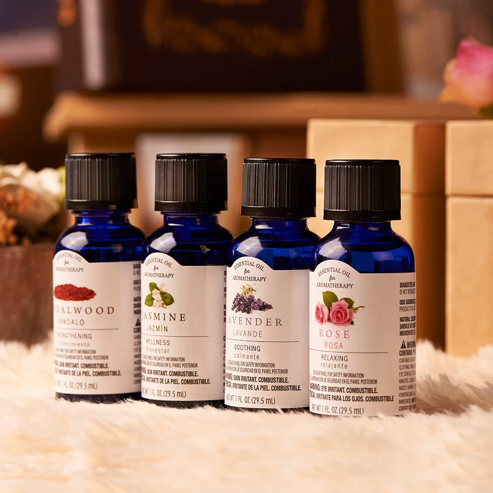 Private Label Essential Oils Gift Set 100% Pure Natural Organic Lavender Eucalyptus Aromatherapy Essential Oil