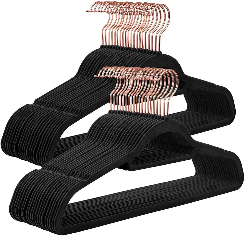 Cabides de veludo resistentes para casacos calcas e roupas conjunto de cabide antiderrapante economiza espaco cabides de feltro