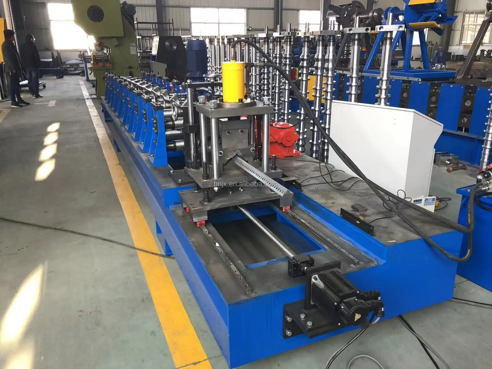 Combined Stud And Track Rolling Forming Machine Light Gauge Steel C U Track Framing Machine Hat Omega Making Equipment Material
