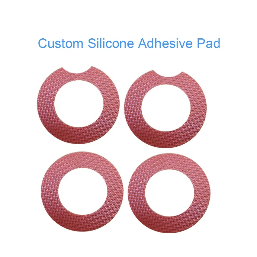 Byphane Custom Manufacturer Adhesive Transparent Clear Silicone Rubber Foot Pads Furniture Adhesive Bumper Pad For Cabinet
