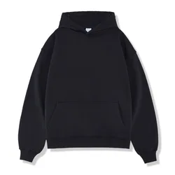 High Quality Street Wear Over Size Wholesale Hoodie Fashion Clothing Man Blank Sweatshirts Hoodies Custom Pullover Cotton OEM