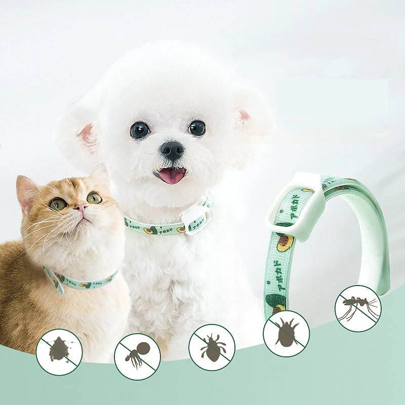 Новый Ошейник-репеллент от насекомых для собак и кошек, ошейник-антимоскитный ошейник для собак