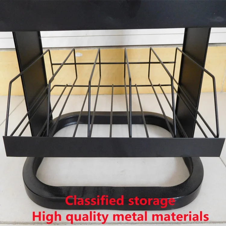 Desktop Store Retail Mobile Phone Accessories Stationery Sticker Postcard Gift Card Toy Jewelry Metal Wire Display Rack Stand