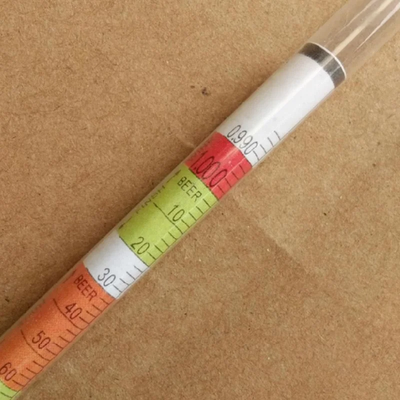 Triple Scale Hydrometer For Home brew Wine Beer Cider Alcohol Testing 3 Scale